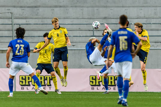Svante Ingelsson of Sweden and Filippo Melegoni of Italy