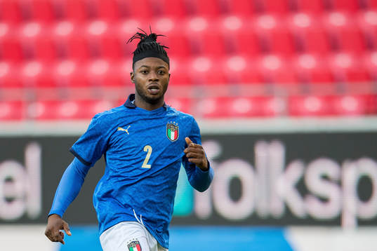 Claud Adjapong of Italy