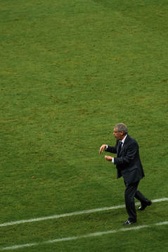 Head coach Fernando Santos of Portugal