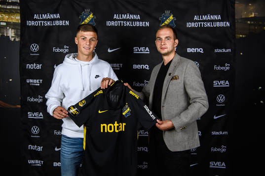 Sportchef Henrik Jurelius och Erik Ring