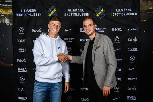 Sportchef Henrik Jurelius och Erik Ring