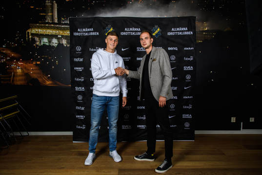 Sportchef Henrik Jurelius och Erik Ring