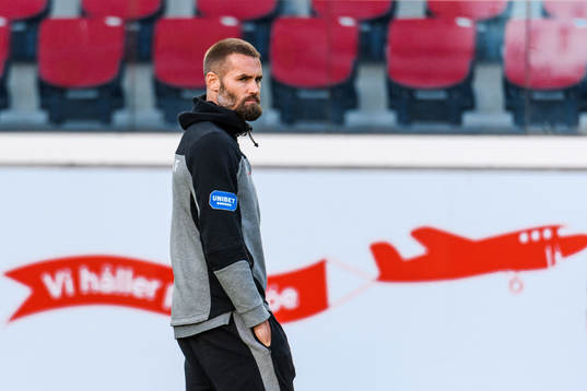 Helsingborgs tränare Olof Mellberg