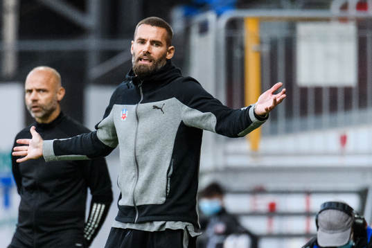 Helsingborgs tränare Olof Mellberg