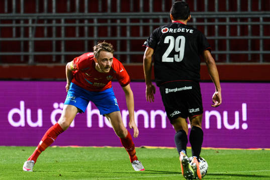Helsingborgs Rasmus Jönsson och Kalmars Romário Pereira