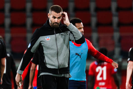 Helsingborgs tränare Olof Mellberg