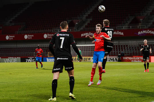 Helsingborgs Rasmus Jönsson och Kalmars Isak Jansson