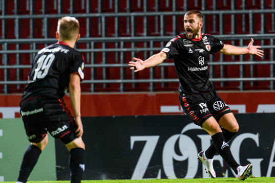 Kalmars Filip Sachpekidis reagerar