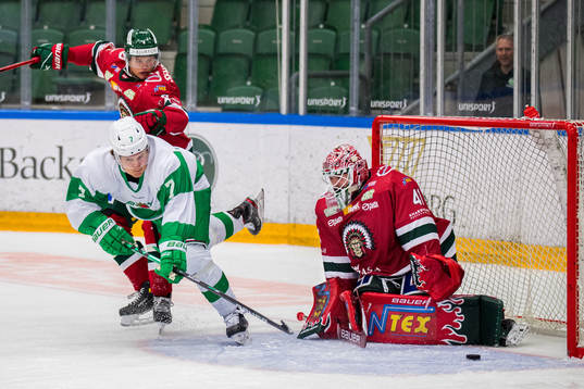 Rögles Erlend Lesund oroar mot Frölundas Mattias