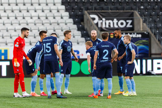 Malmö FFs spelare samlas