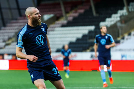 Malmö FFs Jo Inge Berget jublar