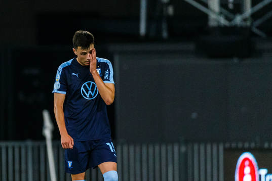 Malmö FFs Anel Ahmedhodzic deppar