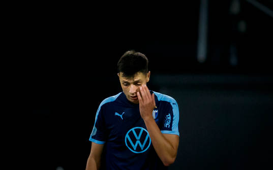 Malmö FFs Anel Ahmedhodzic deppar