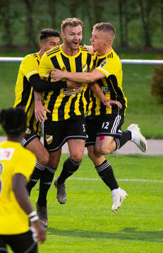 IFK Hässleholms William Andersson i matchen mellan IFK