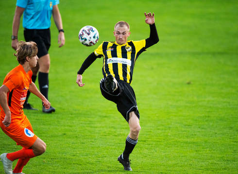 i matchen mellan IFK Hässleholm och Kristianstads FC i