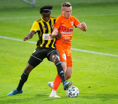 i matchen mellan IFK Hässleholm och Kristianstads FC i