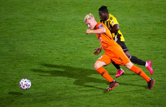 i matchen mellan IFK Hässleholm och Kristianstads FC i