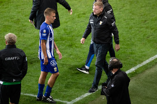 IFK Göteborgs Pontus Wernbloom och tränare Alf Westerberg