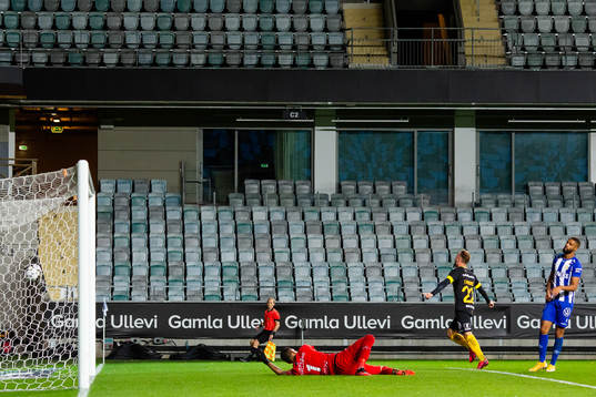 Hammarbys Muamer Tankovic jublar