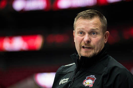 Malmö Redhawks tränare Joakim Fagervall