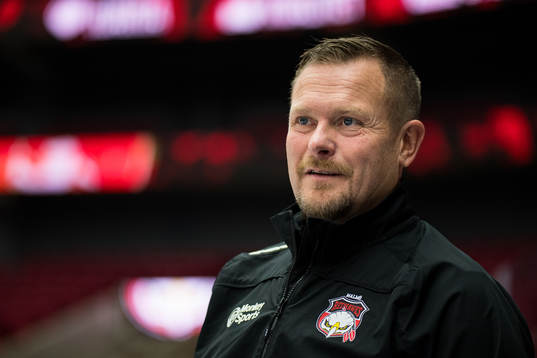 Malmö Redhawks tränare Joakim Fagervall