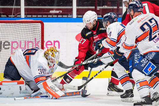 Malmö Redhawks Pontus Westerholm oroar mot Växjös