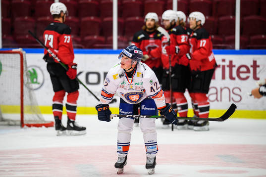 Växjös Teemu Eronen deppar