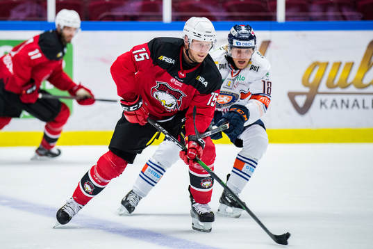Malmö Redhawks Axel Wemmenborn och Växjös Marcus