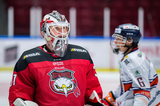 Malmö Redhawks målvakt Lars Volden