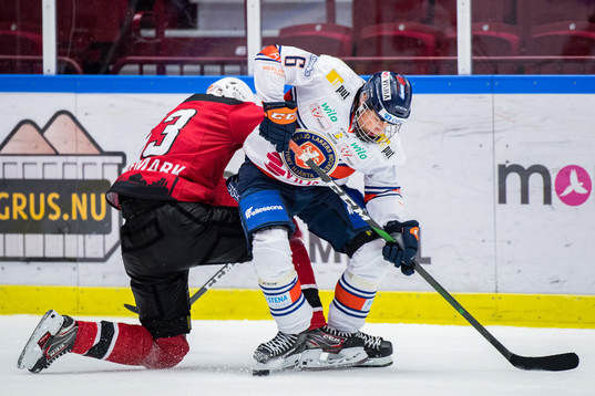 Malmö Redhawks Fredrik Händemark och Växjös Victor