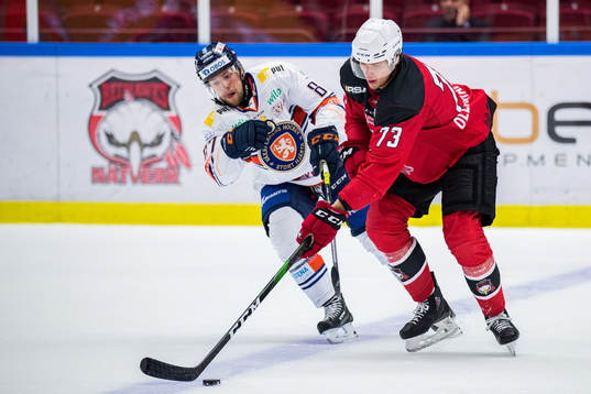 Växjös Robert Rosén och Malmö Redhawks Adam Ollas
