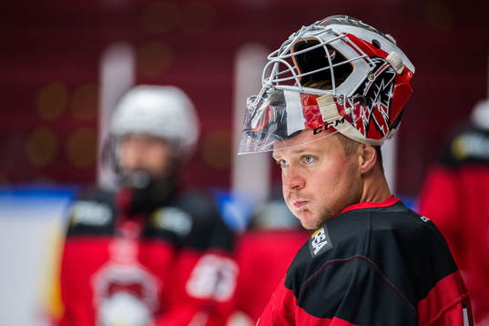 Malmö Redhawks målvakt Lars Volden