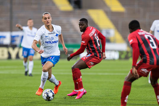 IFK Norrköpings Jonathan Levi och Östersunds Isak