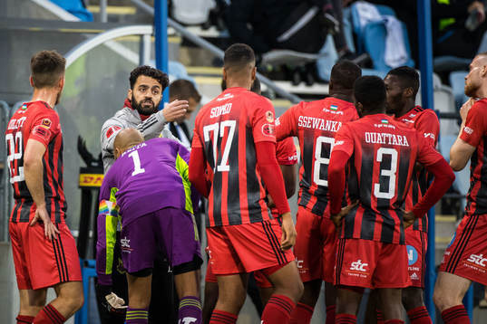 Östersunds tränare Amir Azrafshan