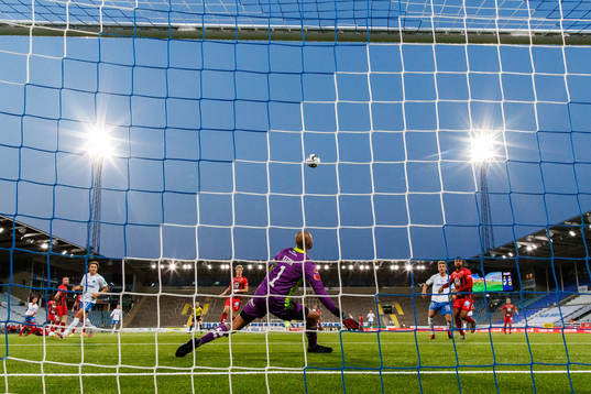 IFK Norrköpings Jonathan Levi gör 1-0 bakom Östersunds
