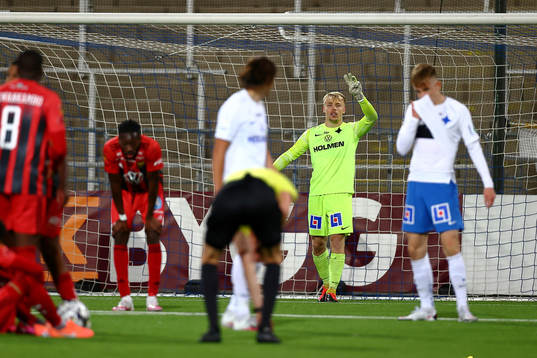IFK Norrköpings målvakt Isak Pettersson