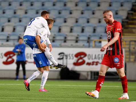 IFK Norrköpings Linus Wahlqvist och Christoffer Nyman