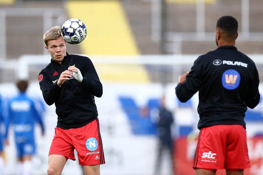 Östersunds Eirik Haugan värmer upp
