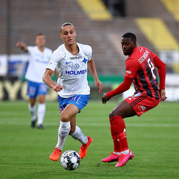 IFK Norrköpings Jonathan Levi och Östersunds Isak
