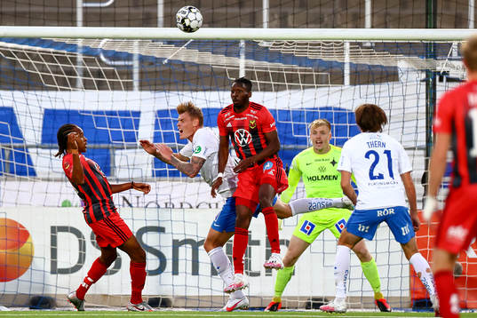 Spel framför IFK Norrköpings mål