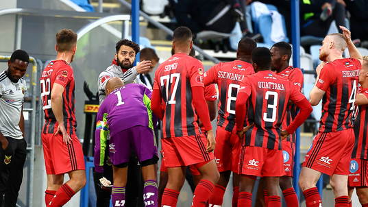 Östersunds tränare Amir Azrafshan