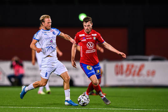 Akropolis Pontus Åsbrink och Östers Nicolas Mortensen