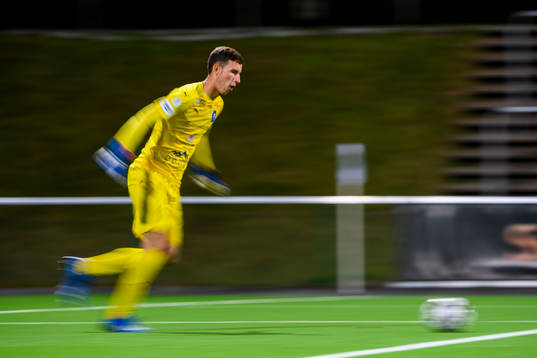 Akropolis målvakt Samuel Brolin