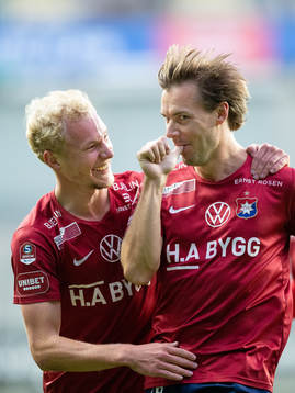Örgrytes Danny Ervik jublar