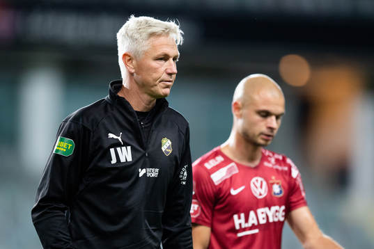 Ljungskiles tränare Jörgen Wålemark deppar