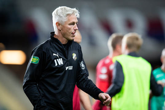 Ljungskiles tränare Jörgen Wålemark deppar