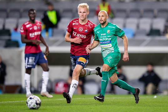 Örgrytes Adam Bergmark Wiberg och Ljungskiles Tom Siwe