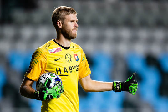 Örgrytes målvakt Fredrik Andersson