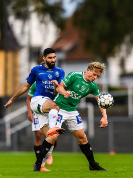 Trelleborgs Mouhammed Ali Dhaini och Brages Douglas Karlberg