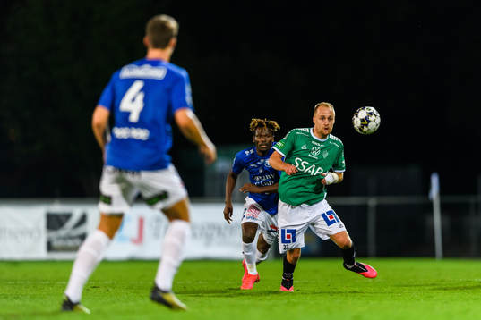 Brages Oscar Lundin och Trelleborgs Fatawu Safiu